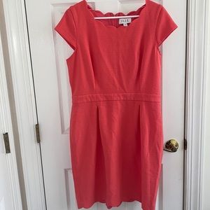 Coral Pink Elle Sheath Dress